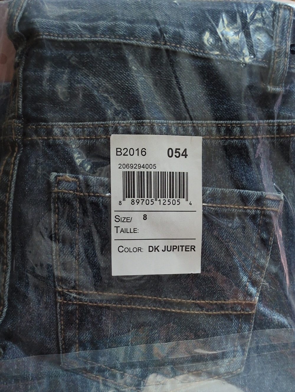 The Children's Place Dark Jupiter Blue Wash Jeans - Size 8